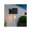 123LED Solar Wall Lamp Salcombe Anthracite (LDR09066)