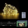 50 microLED ΜΠΑΤΑΡΙΑΣ COPPER ΛΕΥΚΑ ΣΤΑΘΕΡΑ  Xmasfest 1131426